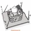 世界著名建筑 泰姬陵模型 新人求宝石