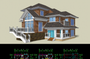 别墅方案设计带模型和CAD