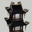 古典中式灯箱