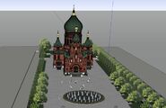 索菲亚大教堂模型，求红宝石