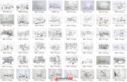 74集庐山手绘教程视频作品