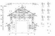 古建筑祠堂、戏台、全套施工图详细立面设计、古建筑细.....