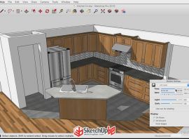 Lynda - SketchUp 厨房设计教程