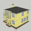 二层小别墅精细设计，初次接触Sketchup，学了一个多月。