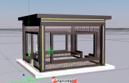 【求助】SU模型导入C4D后渲染部分材质不显示