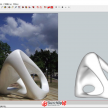 SketchUp草图大师创建雕塑模型