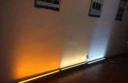 请问各位！V-Ray怎么做洗墙灯的灯光效果啊？！