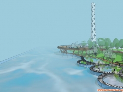 河岸景观节点方案设计