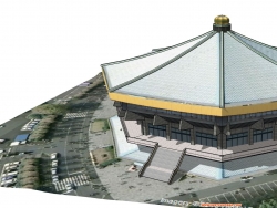 武道館建築模型