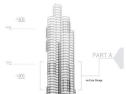 喜马拉雅水塔 模型——2012年EVOLO美国摩天楼设计竞赛一等奖