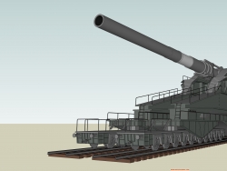 德军轨道炮——Gustav3Tex
