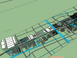 一个城市设计的整体模型