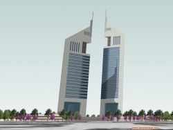 迪拜一高层办公楼分享