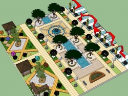 小广场设计