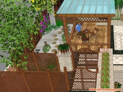 一个小庭院设计
