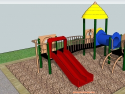 分享：室外儿童娱乐设施模型