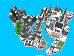 城市规划的模型