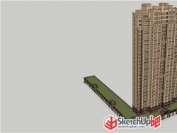 高层建筑模型