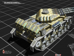 CG模型-长毛象坦克