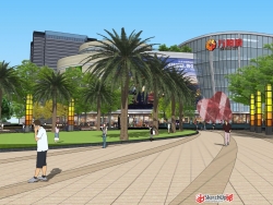 （原创）万阳城商业广场景观设计