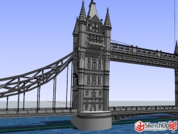 欧式大桥模型分享