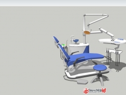 牙科器械SU模型