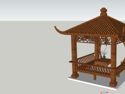 新中式木亭