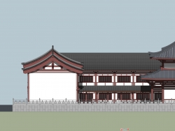 唐风寺庙设计