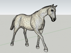 马型雕塑