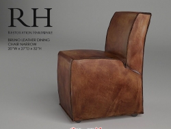 Restoration Hardware Bruno 高級皮革沙發椅