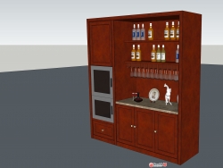 酒柜模型