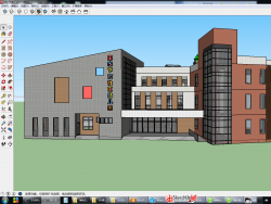 幼儿园建筑设计+模型