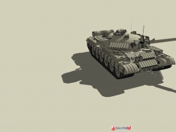 现代化坦克模型
