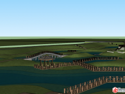 湿地公园模型