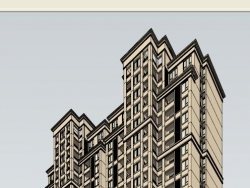 新古典建筑单体模型