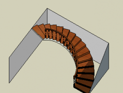 弧形楼梯
