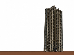 分享几个ArtDeco建筑风格的SU模型