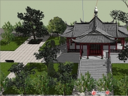 舍利殿详模，学习中国古典建筑！