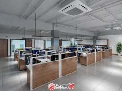 sonic power办公室设计方案（上海嘉定真实项目）