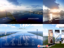 岳阳洞庭湖大桥动画项目截图