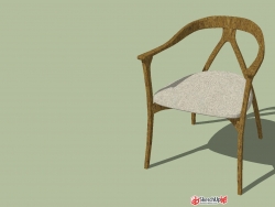 Y型背实木椅子