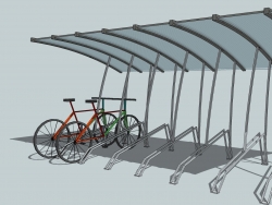 一个自行车车棚，不再让你的自行车车位空空荡荡