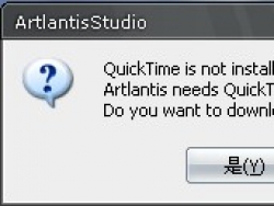 Artlantiis 4.0需要什么版本的QuickTime？
