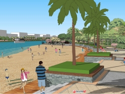 分享一个沙滩码头设计