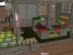 乡村蔬果店