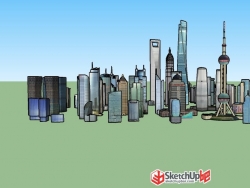 上海万国建筑模型（对不起大家，上次的模型上传错了）