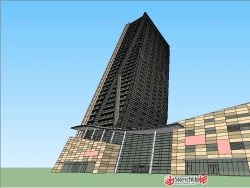 收集整理的几个公建办公塔楼模型