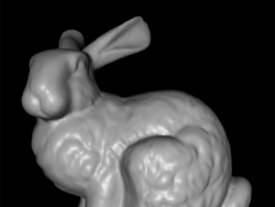 斯坦福大学扫描的兔子，十分常用的渲染测试模型