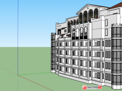 地中海式豪宅建筑设计
