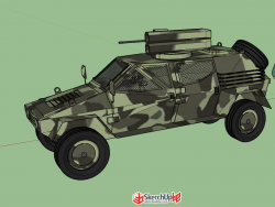 土耳其战车SU模型下载
